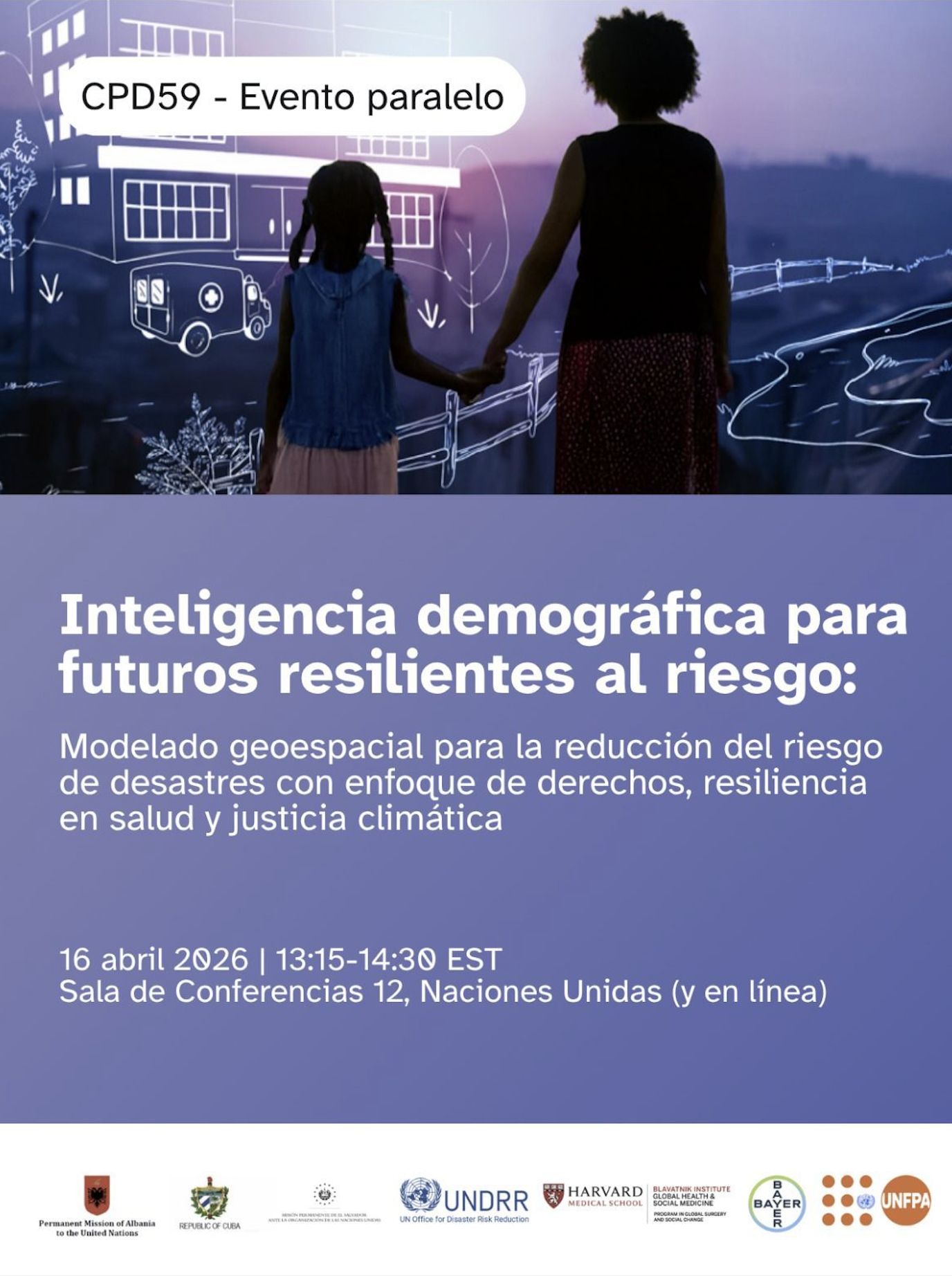16 abr. Inteligencia demográfica para futuros resilientes al riesgo