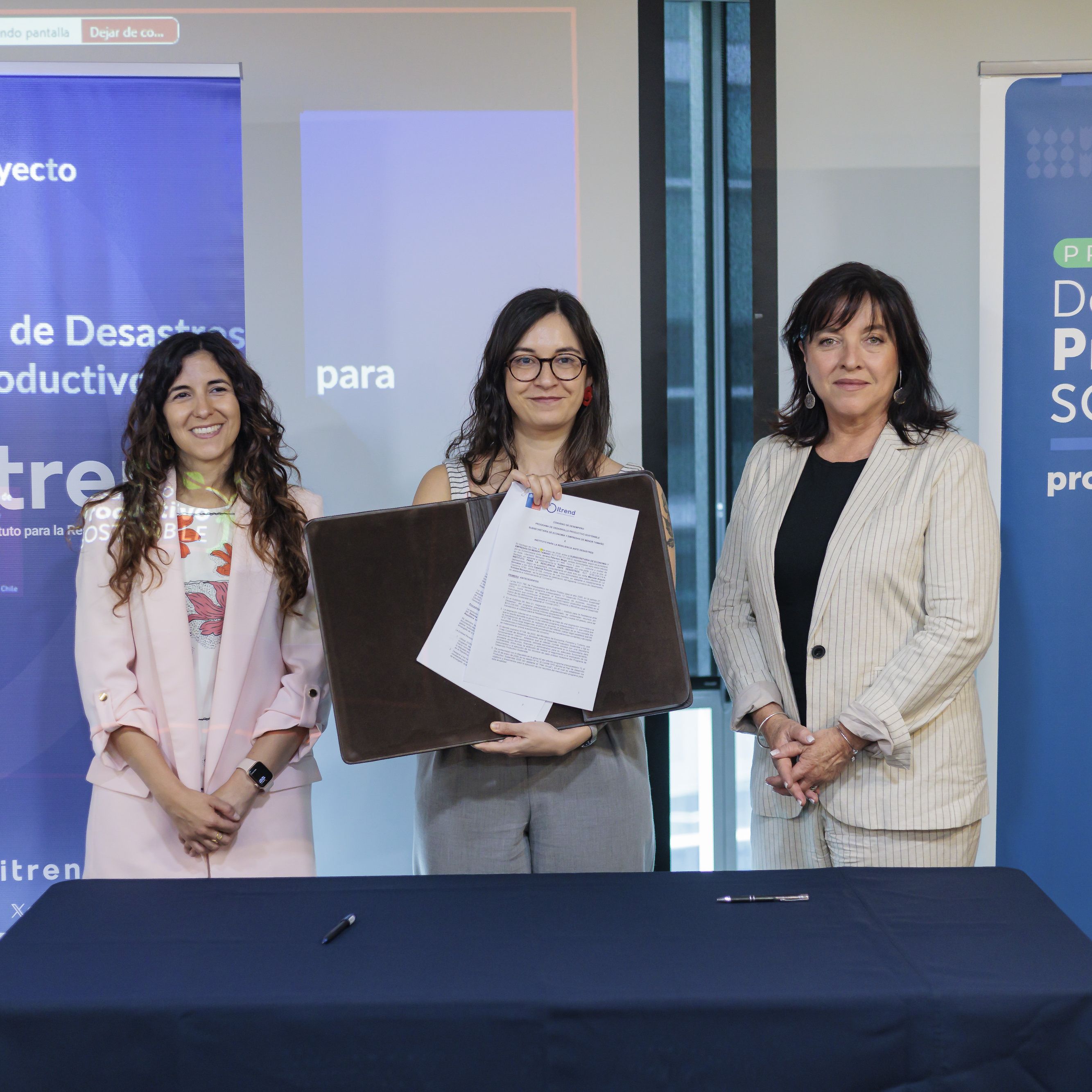 Convenio de Itrend y Ministerio de Economía busca medir el impacto de desastres en sectores vitivinícolas