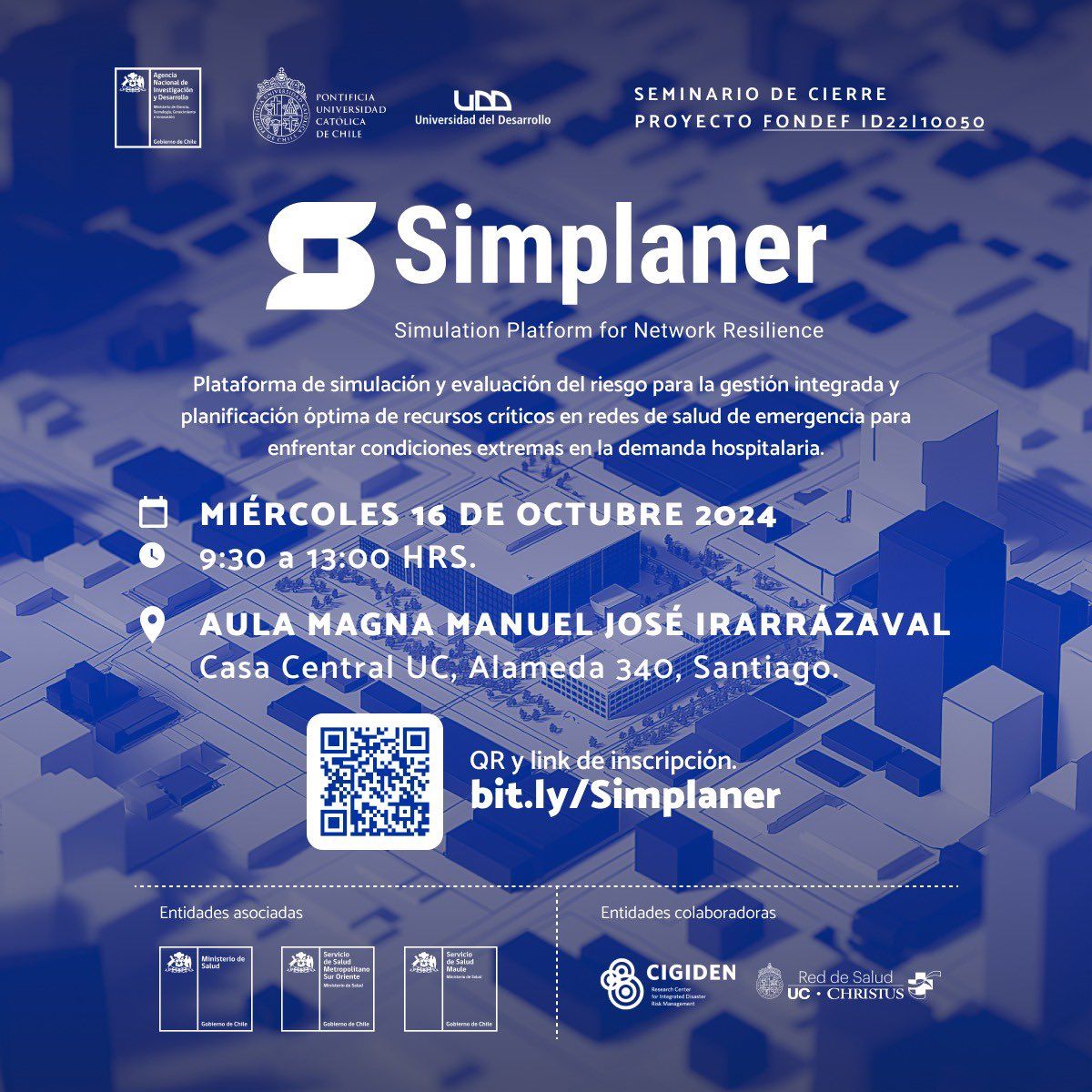 16 oct. Lanzamiento plataforma Simplaner